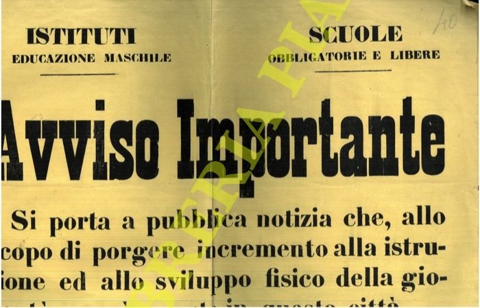 Privato Istituto Convitto Mecenate per Educazione Civile e Militare.