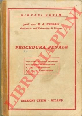 Procedura penale.