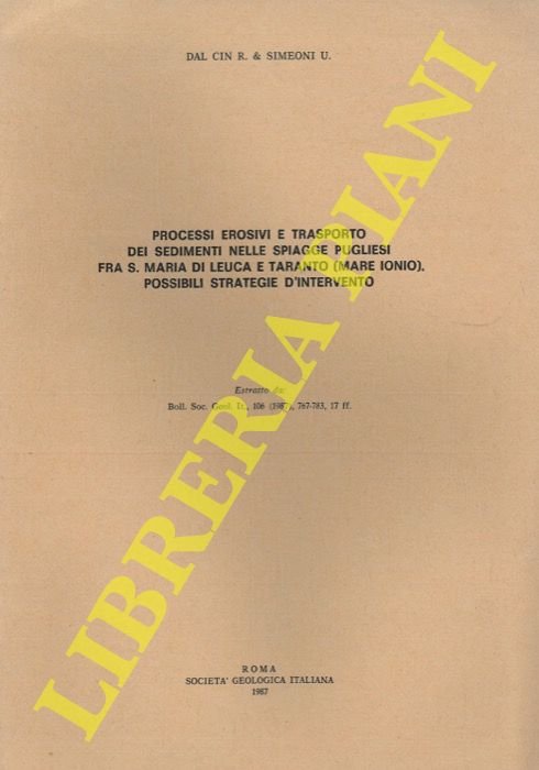 Processi erosivi e trasporto dei sedimenti nelle spiagge pugliesi fra …