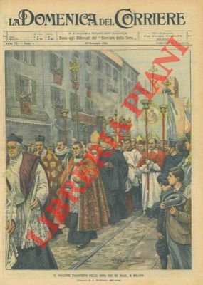 Processione per il trasporto delle ossa dei Re Magi.