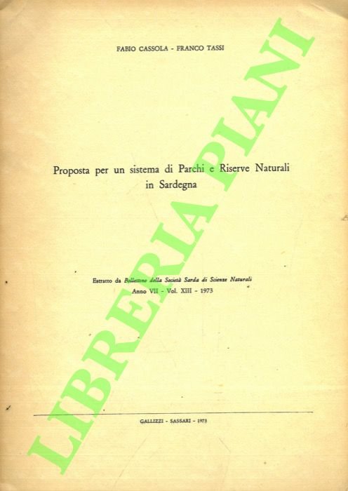 Proposta per un sistema di Parchi e Riserve Naturali in …
