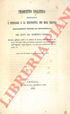 Prospetto analitico rischiarante l'etiologia e la diagnostica dei mali nervosi …