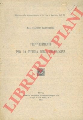 Provvedimenti per la tutela della selvaggina.