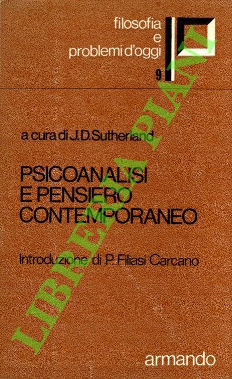 Psicoanalisi e pensiero contemporaneo.