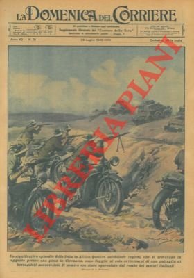 Quattro autoblinde inglesi in Cirenaica sono fuggite al solo avvicinarsi …