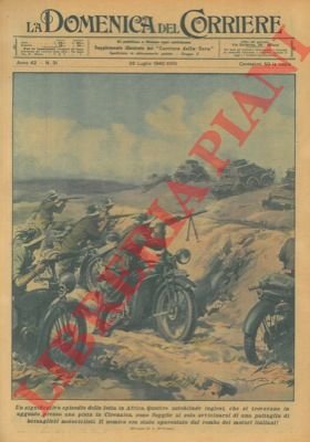 Quattro autoblinde inglesi in Cirenaica sono fuggite al solo avvicinarsi …