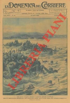 Quattro imbarcazioni affondate durante le manovre tedesche sul Weser. Oltre …