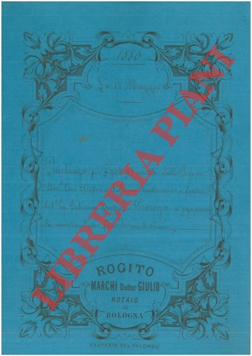 Quietanza in denaro.