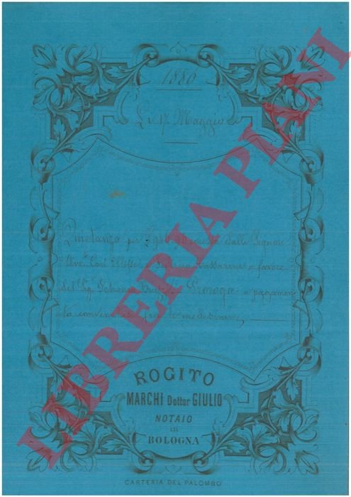 Quietanza in denaro.