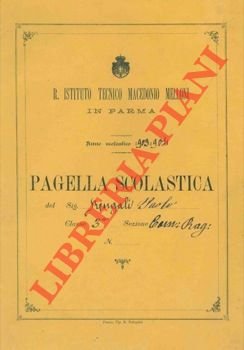 R. Istituto Tecnico M. Melloni in Parma. Anno scolastico 1901/02, …