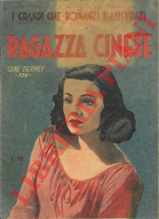 Ragazza cinese. Gene Tierney.