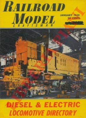 Railroad model craftsman.
