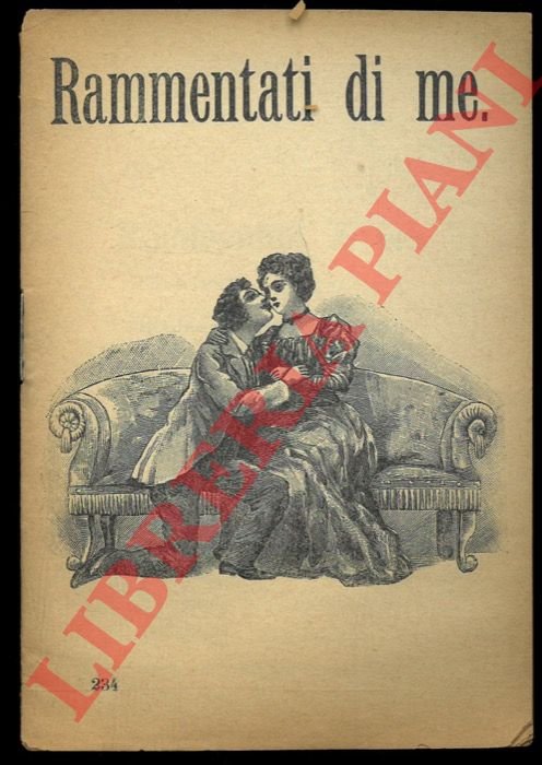 Rammentati di me. Canzonetta appassionata.