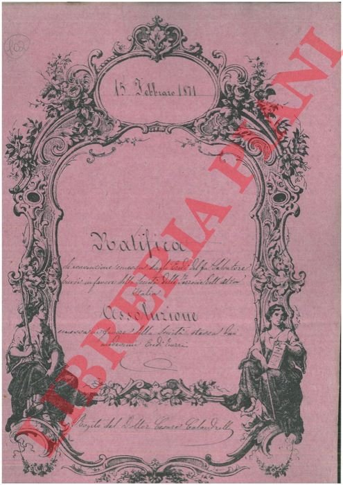 Ratifica di convenzione.