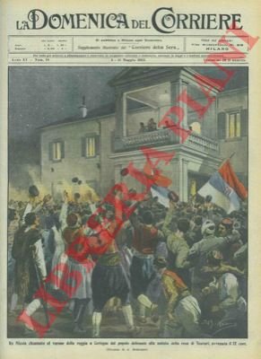 Re Nicola chiamato al verone della reggia a Cettigne dal …