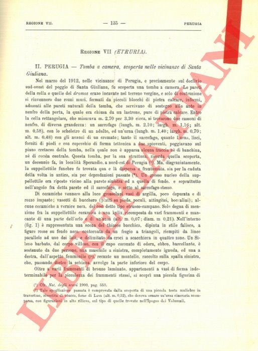 Regione VII (Etruria). Perugia. Tomba a camera, scoperta nelle vicinanze … | Immagine Gallery 3