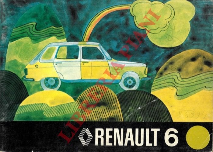 Renault 6. Uso e manutenzione R1180 - R1181.