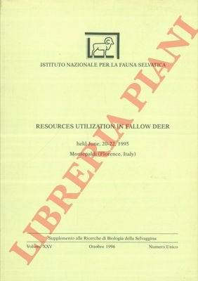 Resources utilization in fallow deer.