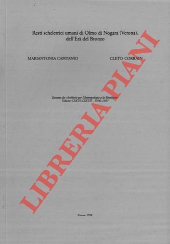Resti scheletrici umani di Olmo di Nogara (Verona). dell'età del …