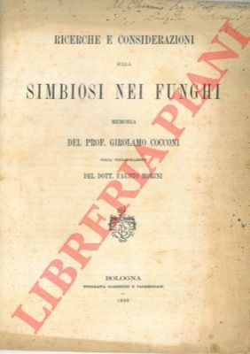 Ricerche e considerazioni sulla simbiosi nei funghi.