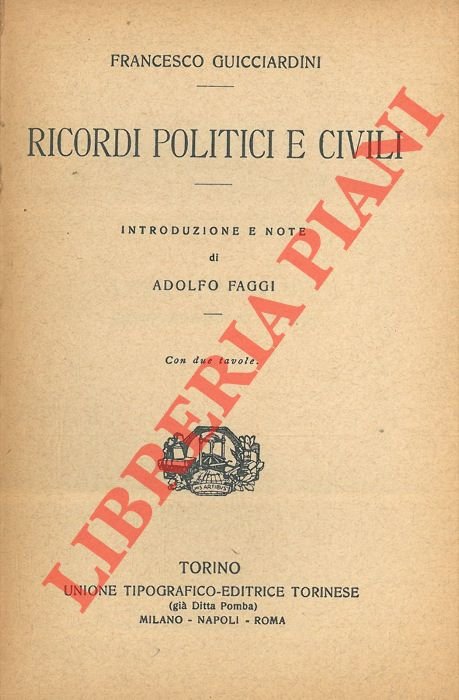 Ricordi politici e civili.
