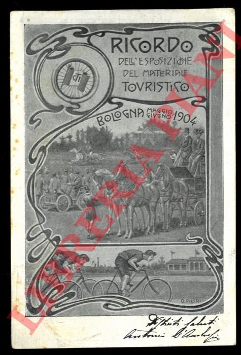 Ricordo dell'Esposizione del materiale touristico. Bologna maggio giugno 1904.