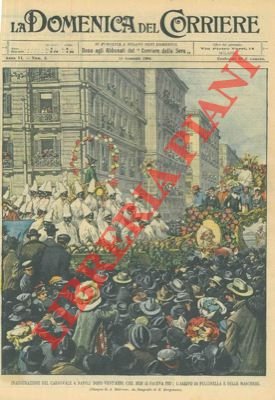 Ripristinato il carnevale a Napoli; carro con Pulcinella e altre …