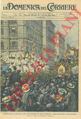 Ripristinato il carnevale a Napoli; carro con Pulcinella e altre …