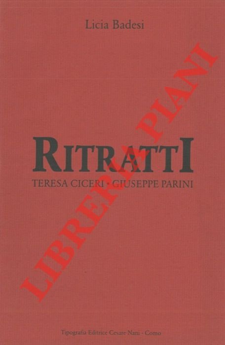 Ritratti. Teresa Ciaborto Quandoceri - Giuseppe Parini.