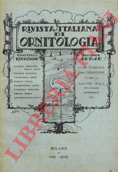 Rivista Italiana di Ornitologia. Seconda Serie. 1938