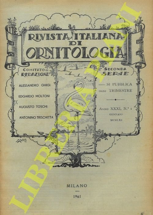 Rivista Italiana di Ornitologia. Seconda Serie. 1961
