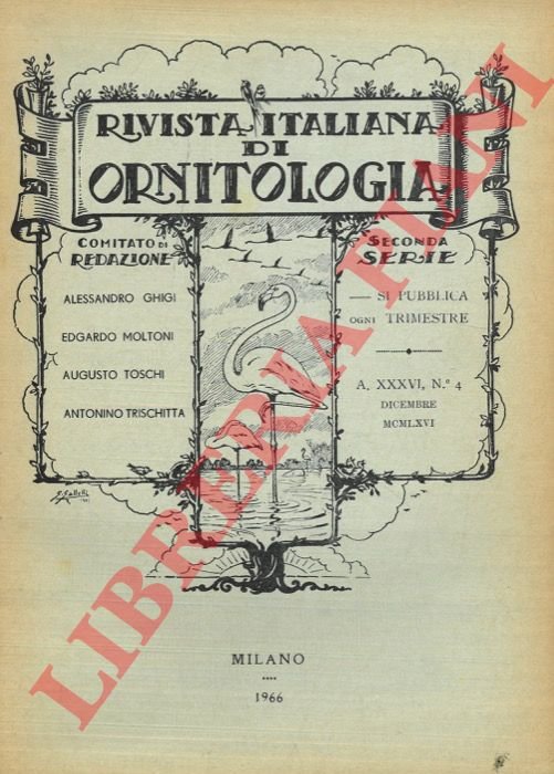 Rivista Italiana di Ornitologia. Seconda Serie. 1966