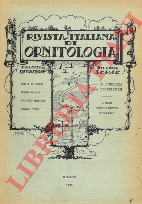 Rivista Italiana di Ornitologia. Seconda Serie. 1973