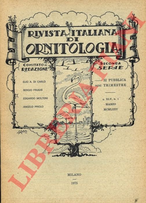 Rivista Italiana di Ornitologia. Seconda Serie. 1975