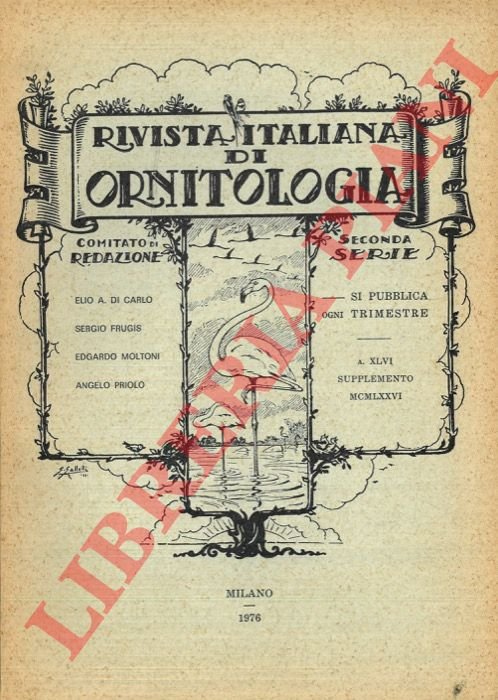 Rivista Italiana di Ornitologia. Seconda Serie. 1976