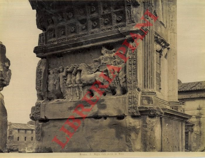Roma. Biga dell'Arco di Tito.