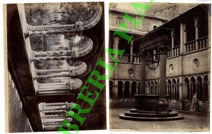 Roma. Chiostri . S. Paolo fuori le mura, S. Giovanni …