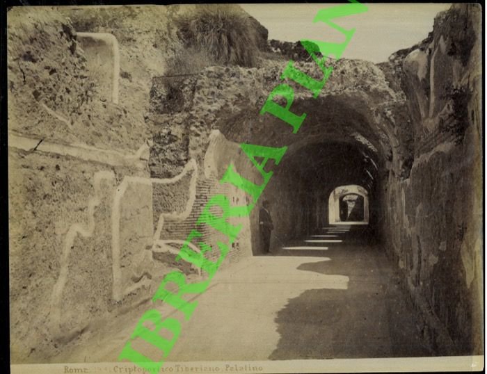 Roma. Criptoportico Tiberiano Palatino.