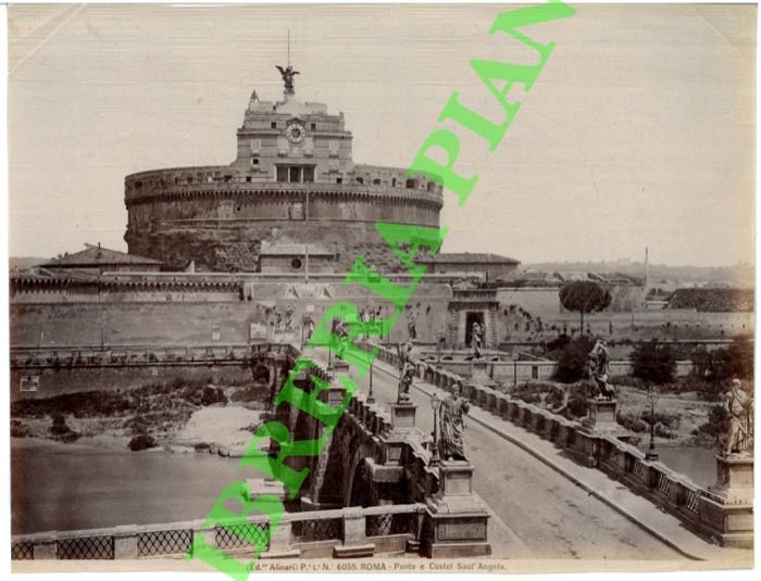Roma. Ponte e Castel S.Angelo.