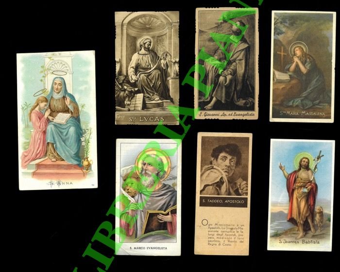 S. Giovanni Battista, S. Luca, S. Maria Maddalena, S. Taddeo, …