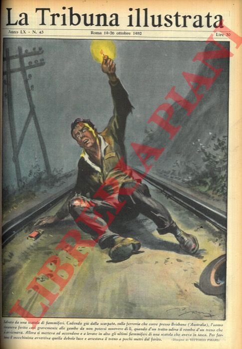 Salvato da una scatola di fiammiferi. Cadendo giù dalla scarpata, …