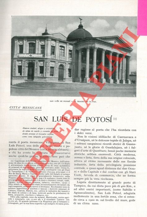 San Luis de Potosì.