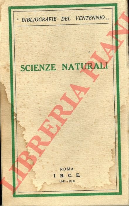 Scienze naturali.