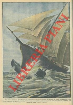 Scontro tra sommergibile e veliero.