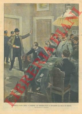 Scoperta una bisca a Firenze: irruzione delle guardie.