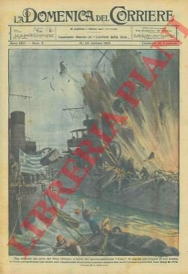 Scoppio di una bomba su un cacciatorpediniere nel porto del …