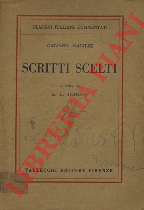 Scritti scelti. A cura di A.C. Jemolo.