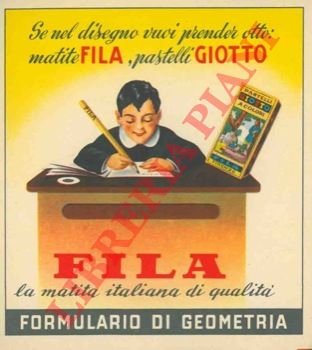 Se nel disegno vuoi prender otto: matite FILA, pastelli GIOTTO.