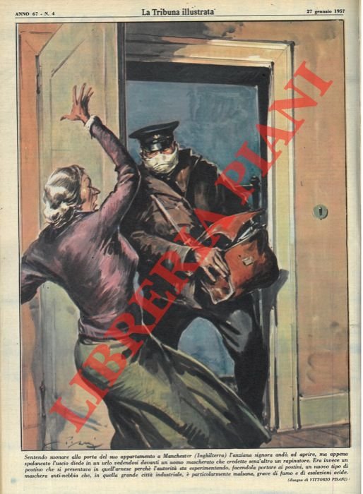 Sentendo suonare alla porta del suo appartamento a Manchester (Inghilterra) …