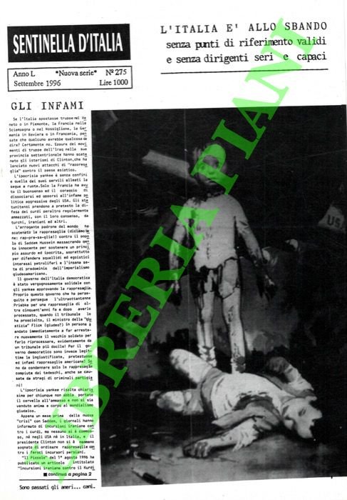 Sentinella d'Italia.